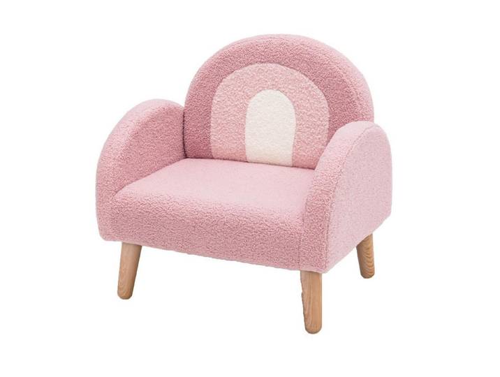 KOMFOTTEU Kindersofa Kindersessel, mit Rückenlehne & Armlehne,bis 50 kg