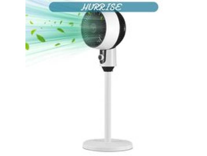 Sonew ventilateur sur pied Ventilateur oscillant sur pied silencieux à 3 vitesses electromenager ventilateur Prise UE NoirBlanc