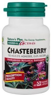 NaturesPlus Herbal Actives Chasteberry - 60 Capsules