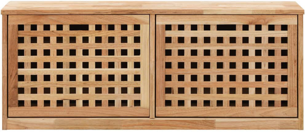 Bay Isle Home Meacham 6 Pair Solid Wood Flip Down Shoe Storage Natural 6