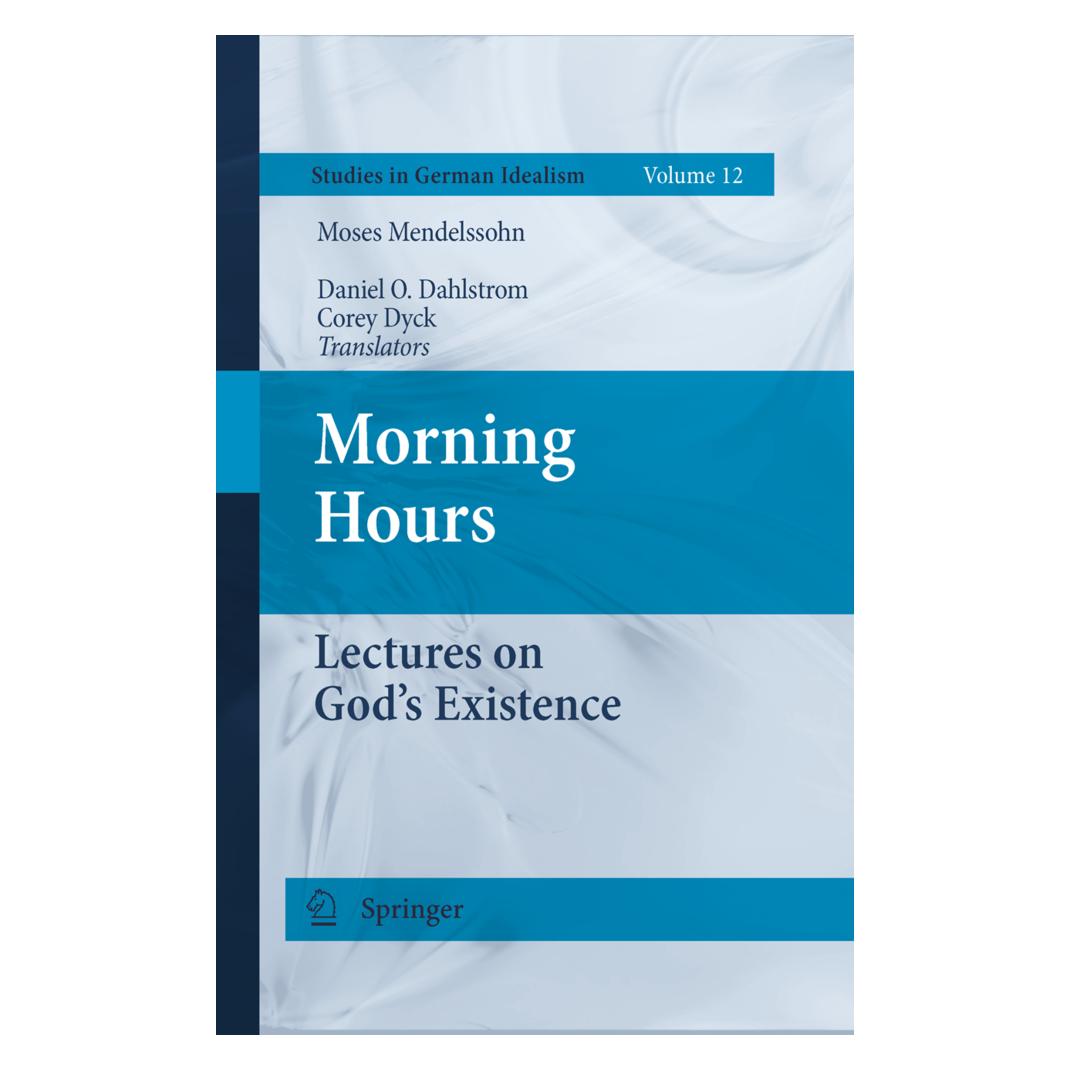 Springer Morning Hours (Englisch, Softcover, Moses Mendelssohn) (16709419)
