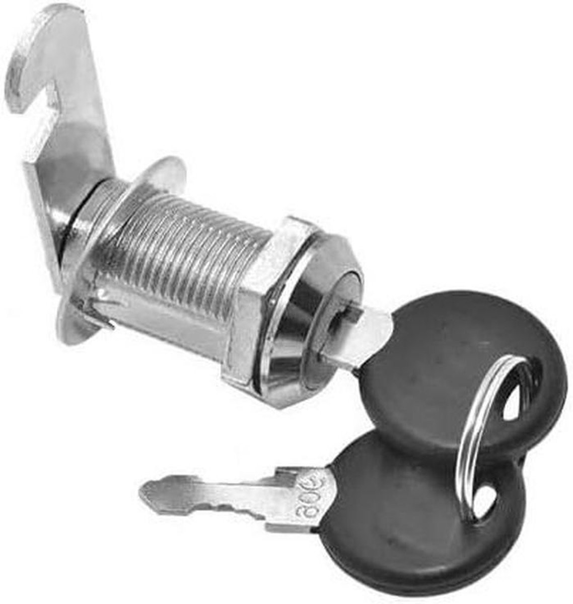 Brievenbusslot Set - Zilverkleurige Kastsloten van Verchroomd Zinklegering - 20mm