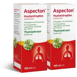 Aspecton Hustentropfen Doppelpack 2X100 ml