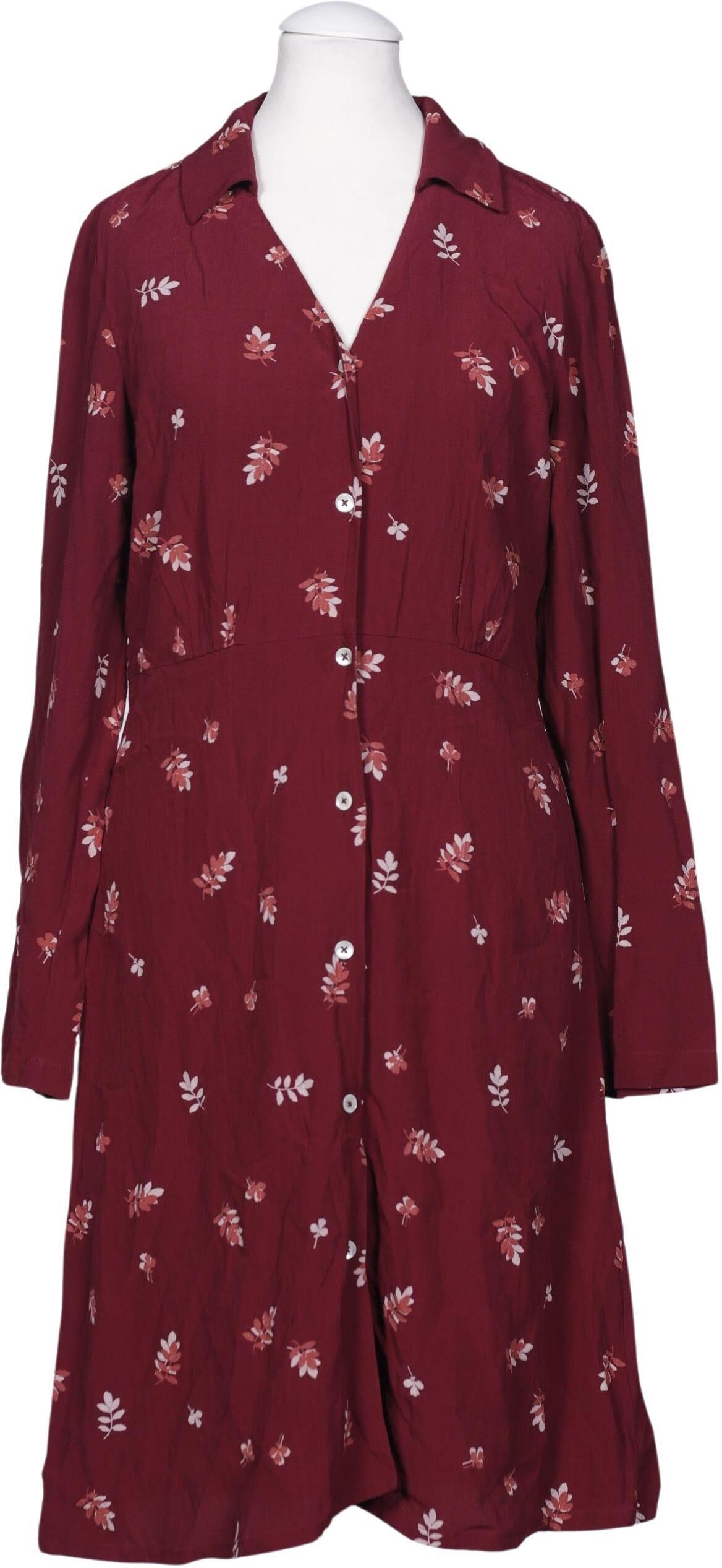 nice things Damen Kleid, Bordeaux, Gr. EU 30 (IT 36), Viskose - Second Hand