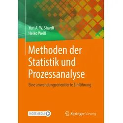 Methoden der Statistik und Prozessanalyse, Fachbücher von Yuri Shardt