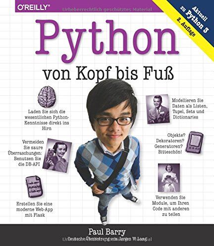Paul Barry - Python von Kopf bis Fuß - Preis vom 11.10.2026 03:10:56 h