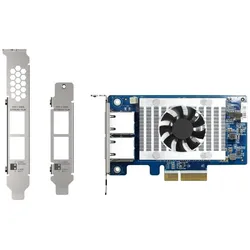QNAP Netzwerkadapter PCIe 3.0 x4 Low-Profile 10 Gb Ethernet x 2