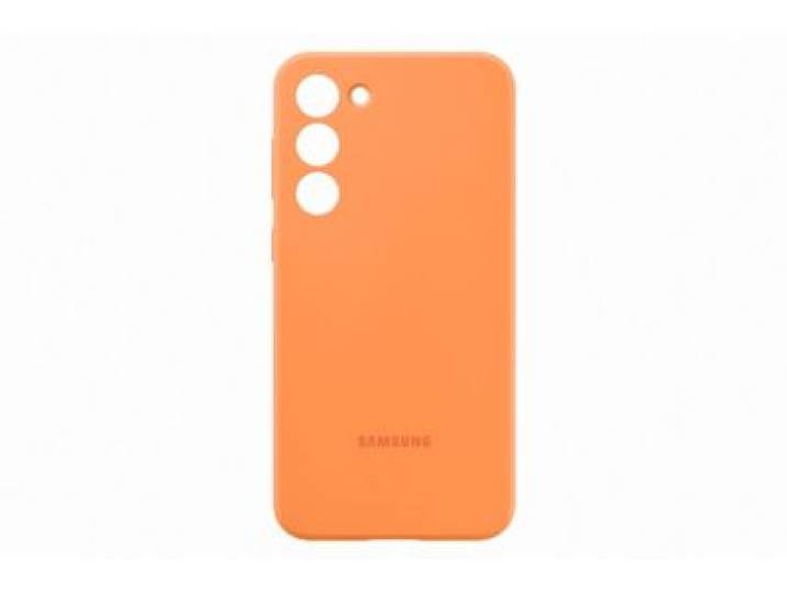 Samsung - Coque S23+ Silicone Orange