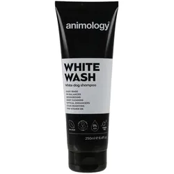 Animology White Wash Hundeshampoo 250 ml Aufhellendes Shampoo für Hunde mit weißem und hellem Fell