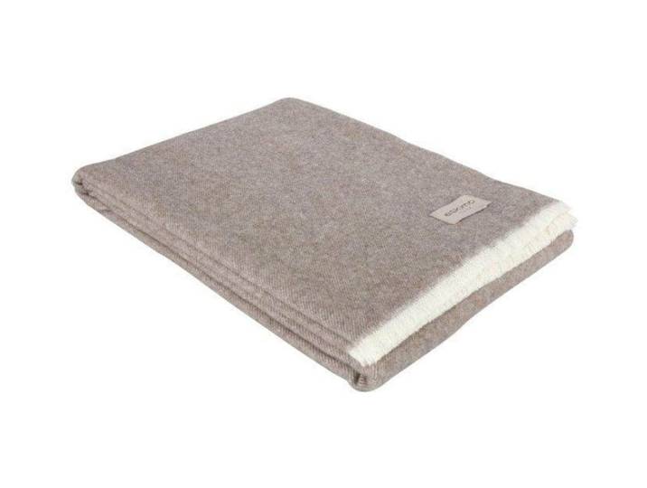 Wohndecke ESKIMO, beige (natur), B:130cm L:200cm, Wolle, Wohndecken, Wohndecke
