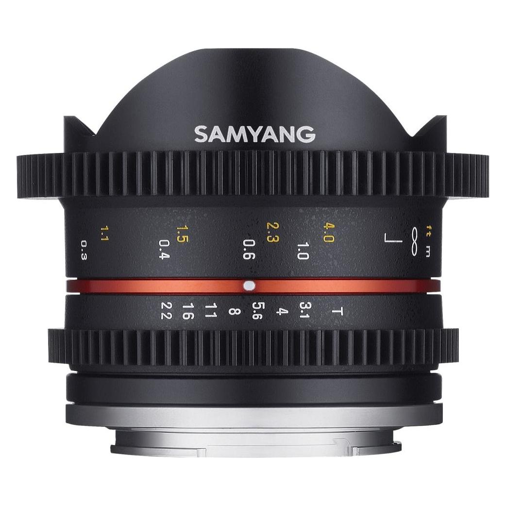 Samyang 8mm T3.1 Cine Sony E-Mount (Sony E, APS-C / DX) (21913)