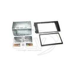 ACV 381320-13 Doppel-DIN Komplettset Audi A6 schwarz 2-DIN Einbauset Radioblende