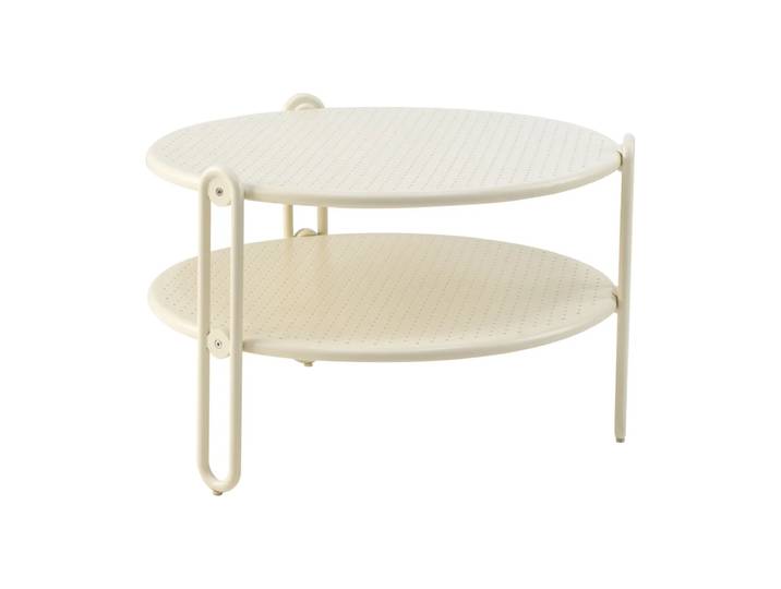 Brafab Blixt salontafel Pearl white, Ø65 cm