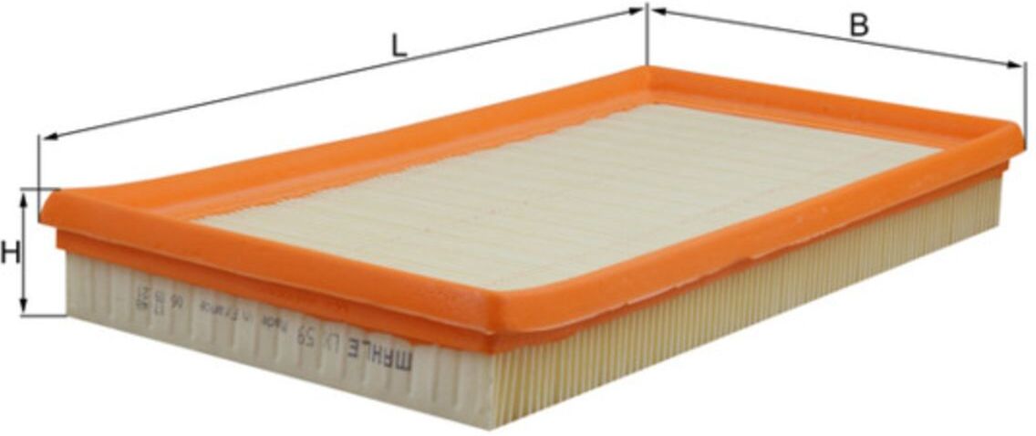 Luftfilter KNECHT LX 59