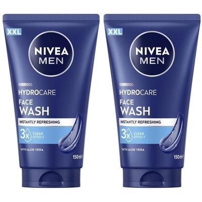 Nivea MEN HydroCare Waschgel XXL 150ml x2 2x150 ml