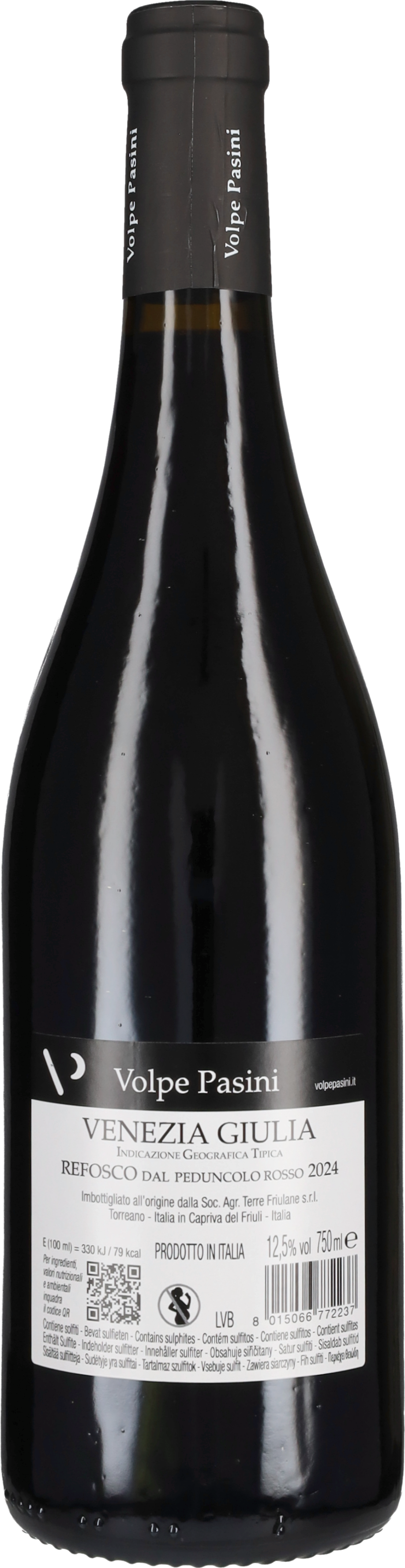 Refosco dal Peduncolo Rosso Volpe Pasini 2024