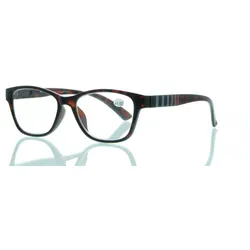Lesebrille mit Wechselbügel havanna grau oder weiß