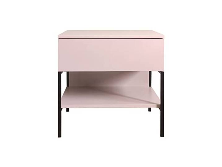 YCCHAH Bett mit Stauraum Startseite Nachttisch Single Layer Locker Wohnzimmer Multifunktionales Sofa Beistelltisch Schlafzimmer Offenes Regal Desktop(A)
