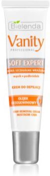 Bielenda Vanity Soft Expert creme depilatório para rosto 15 ml. Vanity Soft Expert