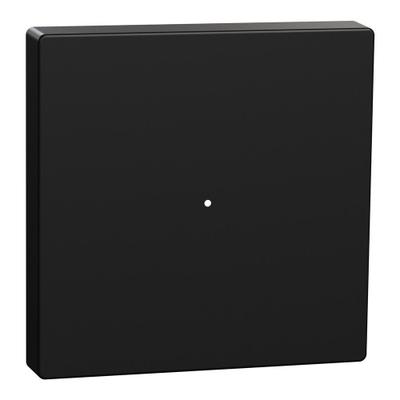 Merten System M, Kontrollwippe Schalt/Dimm, schwarz matt, Aqua Plastic