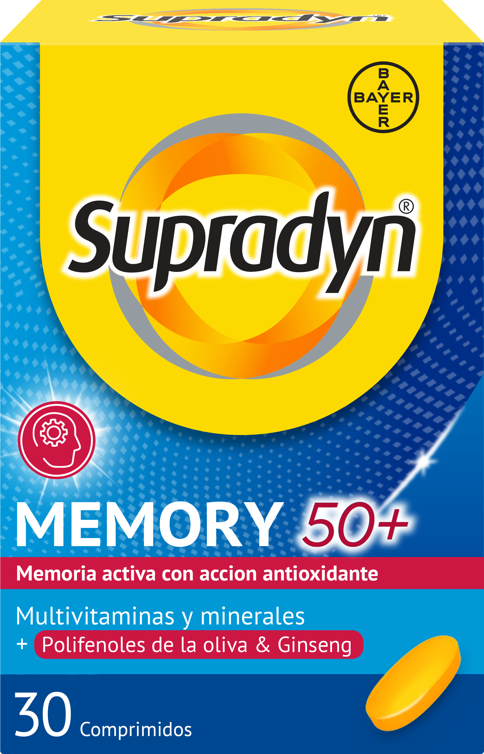Supradyn Supradyn Memory 50+ 30 Units