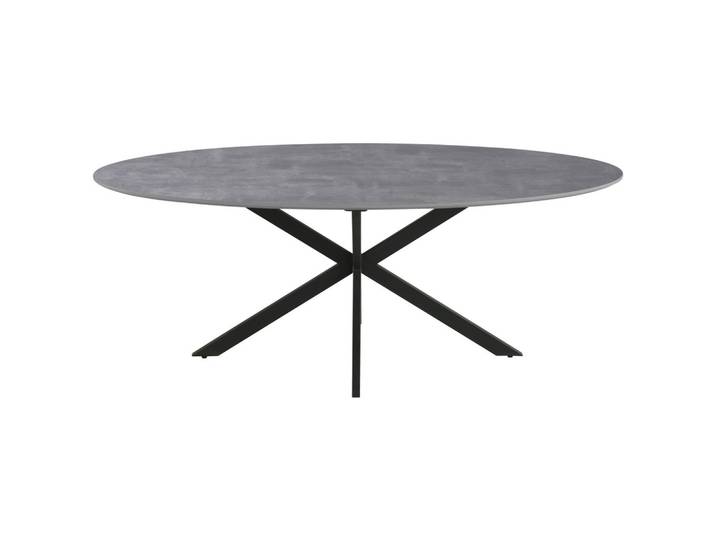 Esstisch Metall, Holzwerkstoff 180/75/90 cm