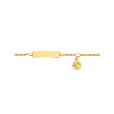 ID Armband ADELIA´S "14 cm ID - Armband 333 Gold ( 8K )", gold, Armbänder, Damen, 14cm, Gold, Goldarmband