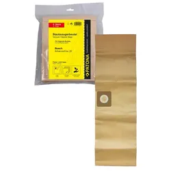 PATONA 5x Staubsaugerbeutel aus mehrlagigem Papier inkl. Microfilter für Bosch AdvancedVac 20