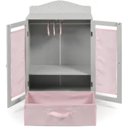 Bayer Puppen-Kleiderschrank