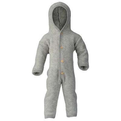 Engel - Baby Overall mit Kapuze - Overall Gr 50/56 grau