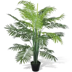 Décoshop26 - Künstliche Phönixpalme aus Kunststoff mit Topf 130 cm DEC021888 DEC021888