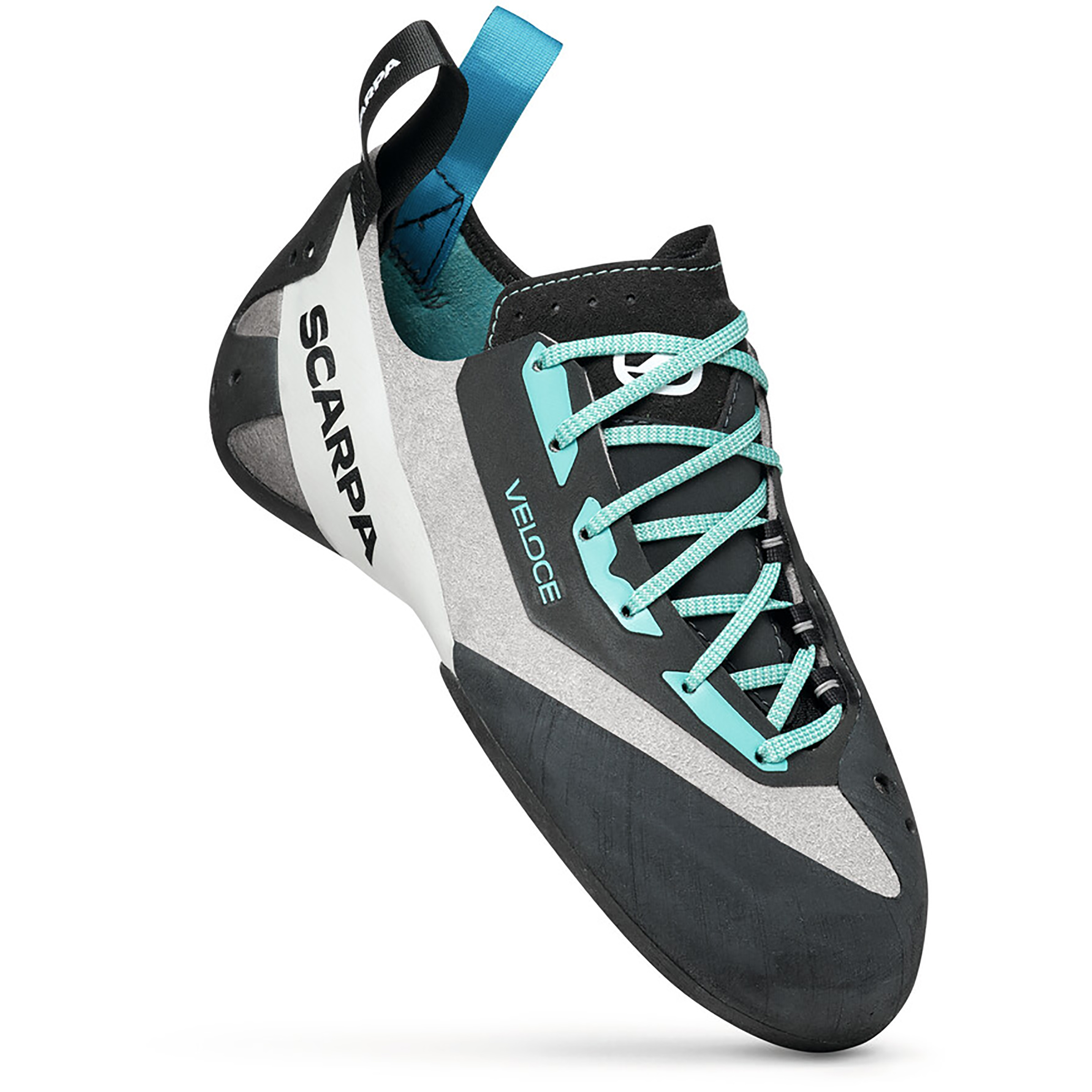 Scarpa Veloce Lace Kletterschuhe Damen Kletterschuhe grau Größe 42 Bouldern | Sportklettern