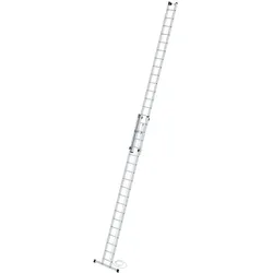 PROREGAL Sprossen-Seilzugleiter 2-teilig mit Standard-Traverse 2x18 Sprossen