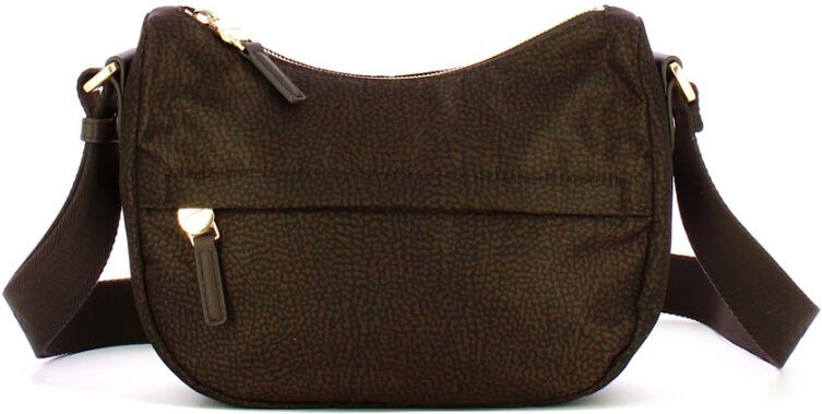BORBONESE BORSA B CLUB LUNA BAG MINI donna cioccolato 91010338X95219 TU