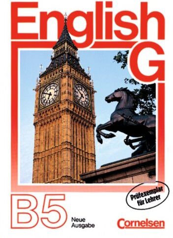 Schwarz, Prof. Hellmut - English G, Ausgabe B, Bd.5, Schülerbuch: 9. Schuljahr für Realschulen, Gesamtschulen, Mittelschulen, Regelschulen und Sekundarschulen - Preis vom 05.10.2026 03:47:11 h