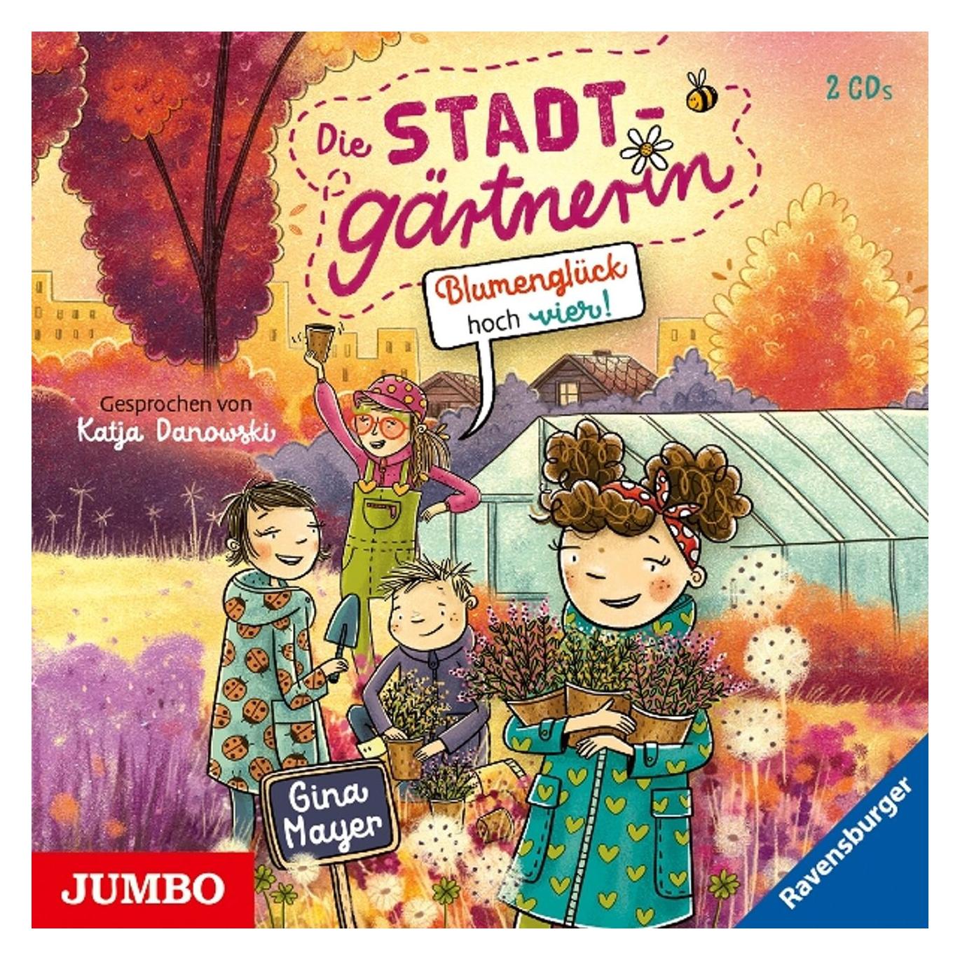 Phonag Die Stadtgärtnerin: Blumenglück Hoch Vier! (Gina Mayer, Katja Danowski, Deutsch) (54722543)