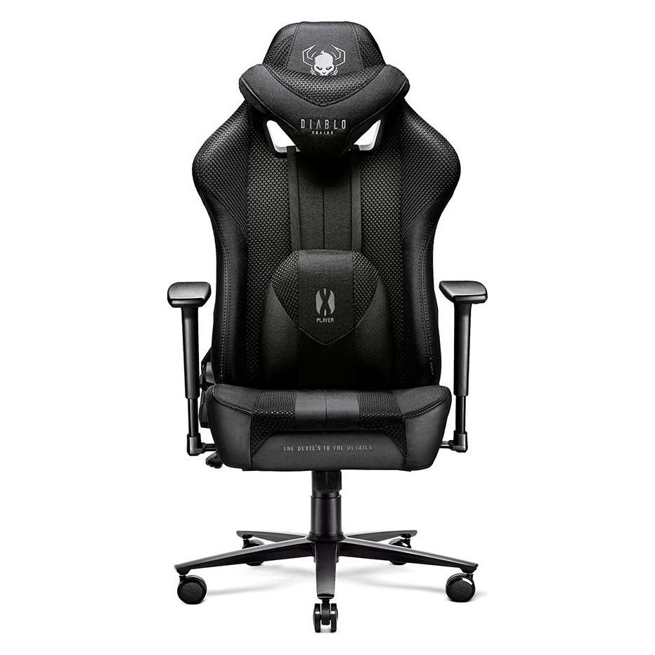 Diablo Fotel Chairs X-PLAYER 2.0 Normal Size Czarny (X-PLAYER2.0CZ)