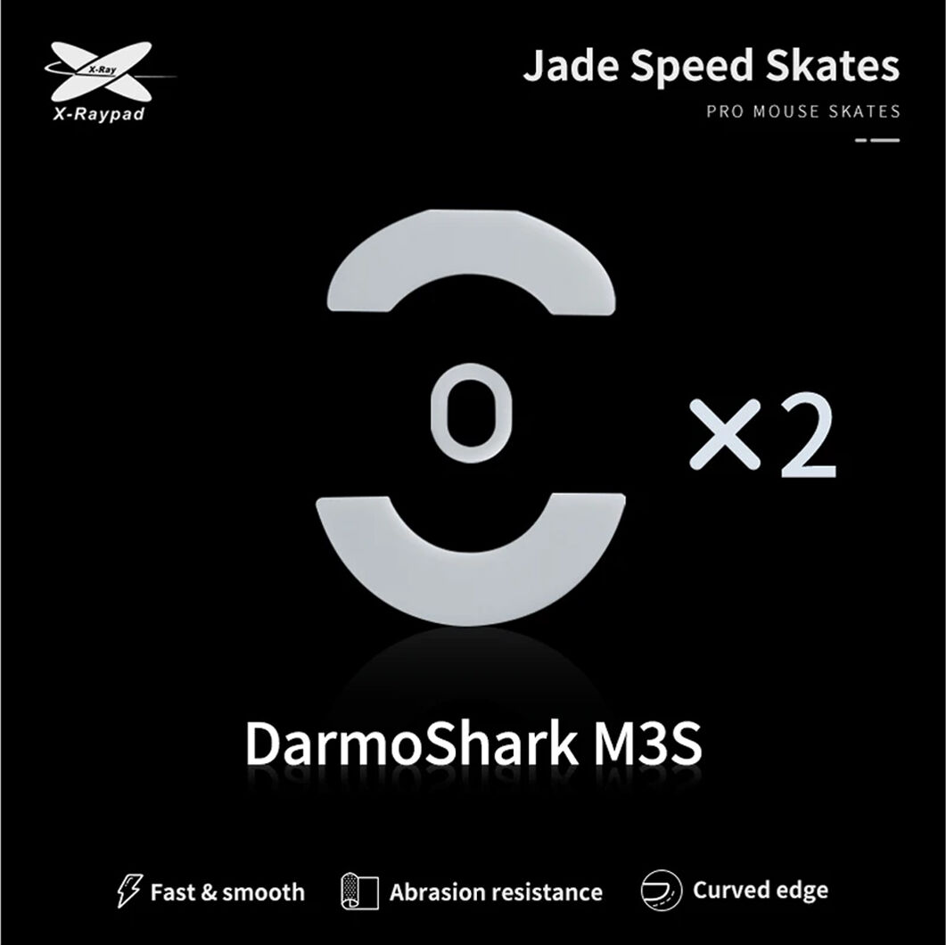 X-Raypad Jade Mouse Skates För Darmoshark M3s