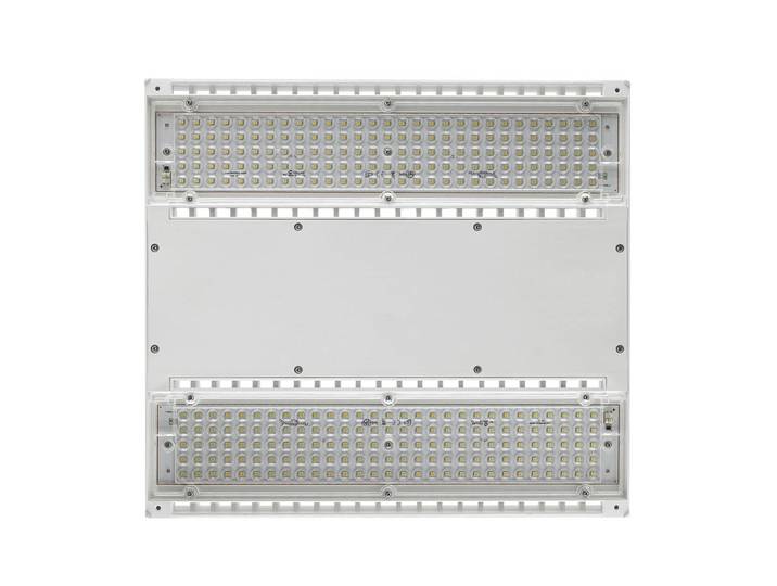 Performance in Lighting LED-Hängeleuchte Lama+S/W 205W, weiß / opal, Aluminium