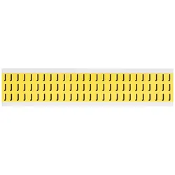 Brady, Etiketten, 3410-J, B-499, Schwarz auf Gelb, 9 x 13mm, Buchstabe J, Schrifthöhe 8mm(25 K. á 78 E.)