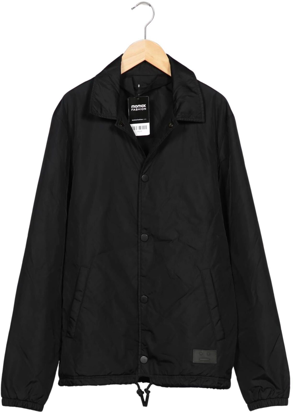 Acne Studios Herren Jacke, Schwarz, Gr. EU 46, Synthetik - Second Hand