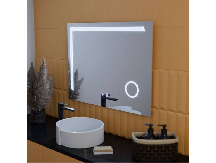 Miroir Led Rectangulaire 80x60 Linea Touch Desembuage Gradable