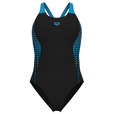 Arena - Women's Openings Swimsuit V Back - Badeanzug Gr 42 schwarz