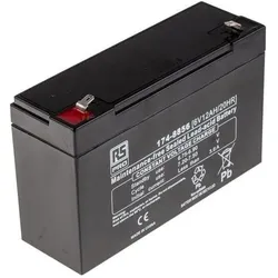 RS PRO 6 V VRLA Lead Acid Battery (12000 mAh, 6 V)