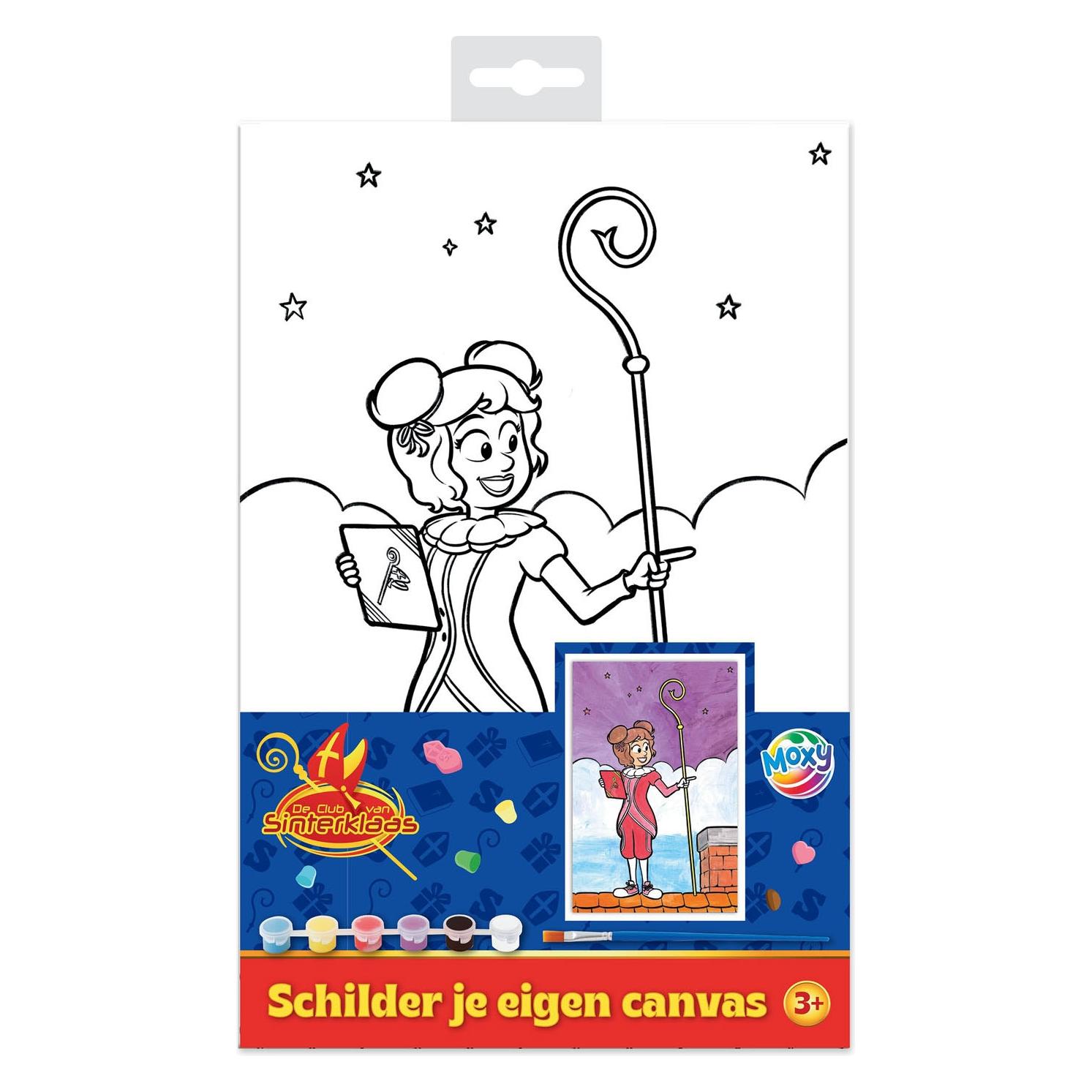 Grafix Club of Sinterklaas Canvas A4 (77311708)