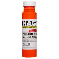 HAGA Vollton- und Abtönfarbe orange 02 - 750 ml Flasche
