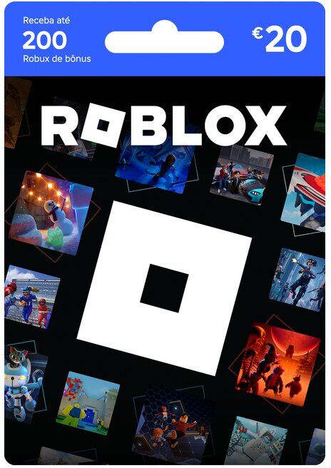 STEAM CARTÃO PRESENTE ROBLOX 20 EUROS