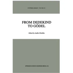 From Dedekind to Gödel, Fachbücher von Jaakko Hintikka