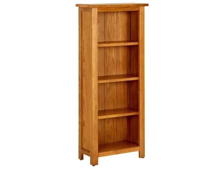 Bibliothèque à 4 niveaux 45x22x110 cm Bois de chêne massif