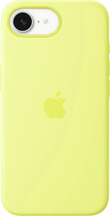 Apple iPhone 16e Silikon Case - Neongelb